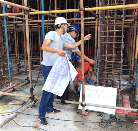 桂華分公司：堅(jiān)守崗位，端午節(jié)建設(shè)工地不停歇