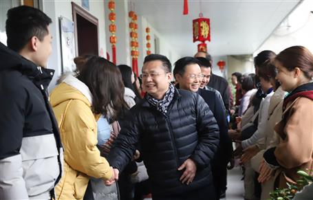 【開工大吉】新年新氣象！公司領(lǐng)導(dǎo)班子向干部職工拜年